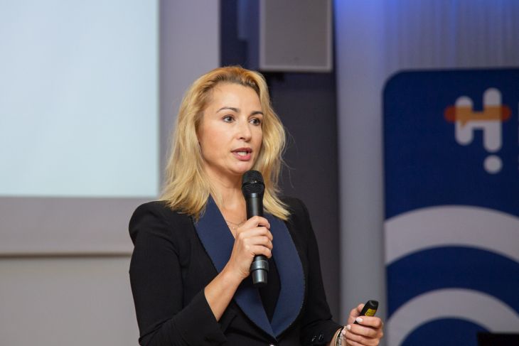 Joanna Brodzik gościła na Hydro Forum. Fot. inzynieria.com